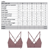 Sujetador Deportivo de Tejido Técnico