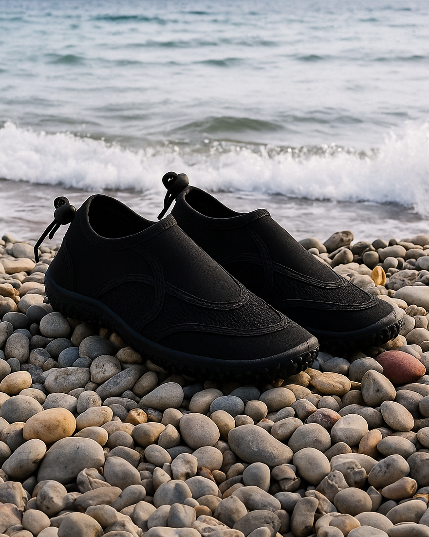 Calzado acuático antideslizante y ajustable para adulto