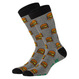 Calcetines Burger Gris