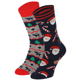 Bola de Navidad con 2 pares de Calcetines para Hombre