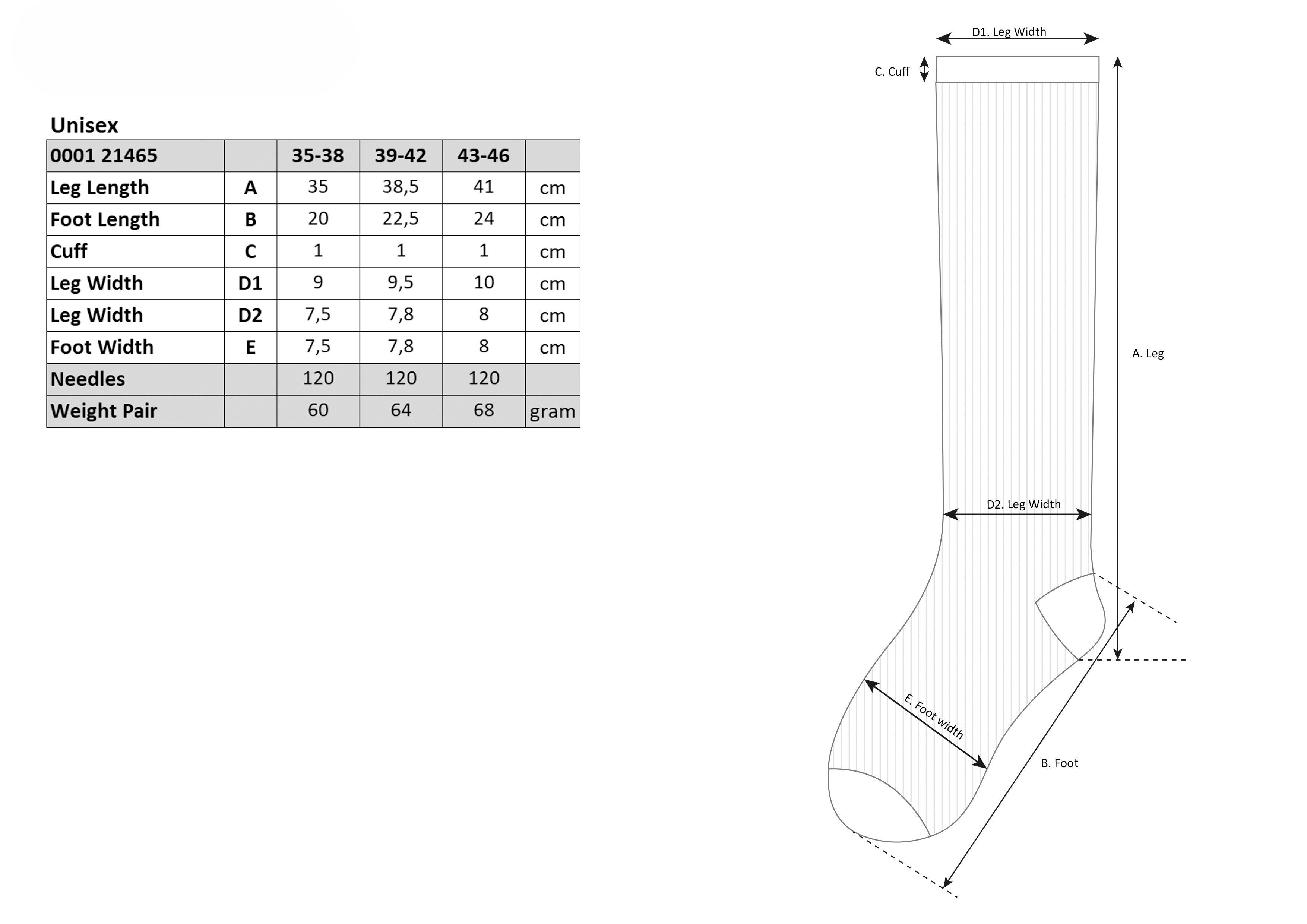 Pack de 2 pares de Calcetines de Compresión de Modal para viaje