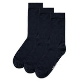 Meias em Bambu "Silk Touch" Suavidade Extrema • Pack 3 Pares • Marinho