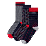 Pack 3 pares de calcetines casuales Trendy de BAMBÚ