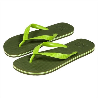 Chanclas de playa Verde