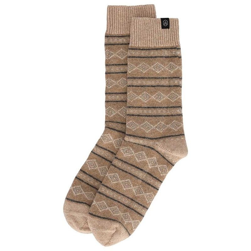 Calcetines Jacquard en Lambswool Adulto