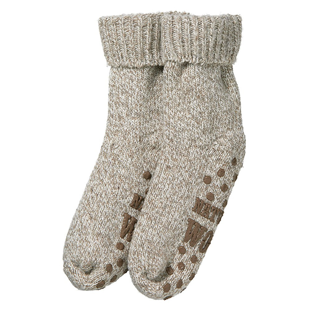 Calcetines Antideslizantes de Lana Cardada
