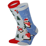 Pack de 2 Pares de Calcetines Divertidos de Navidad para Mujer