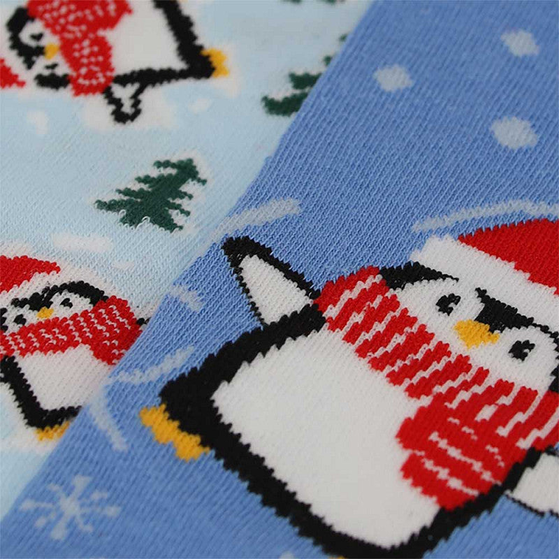 Pack de 2 Pares de Calcetines Divertidos de Navidad para Mujer