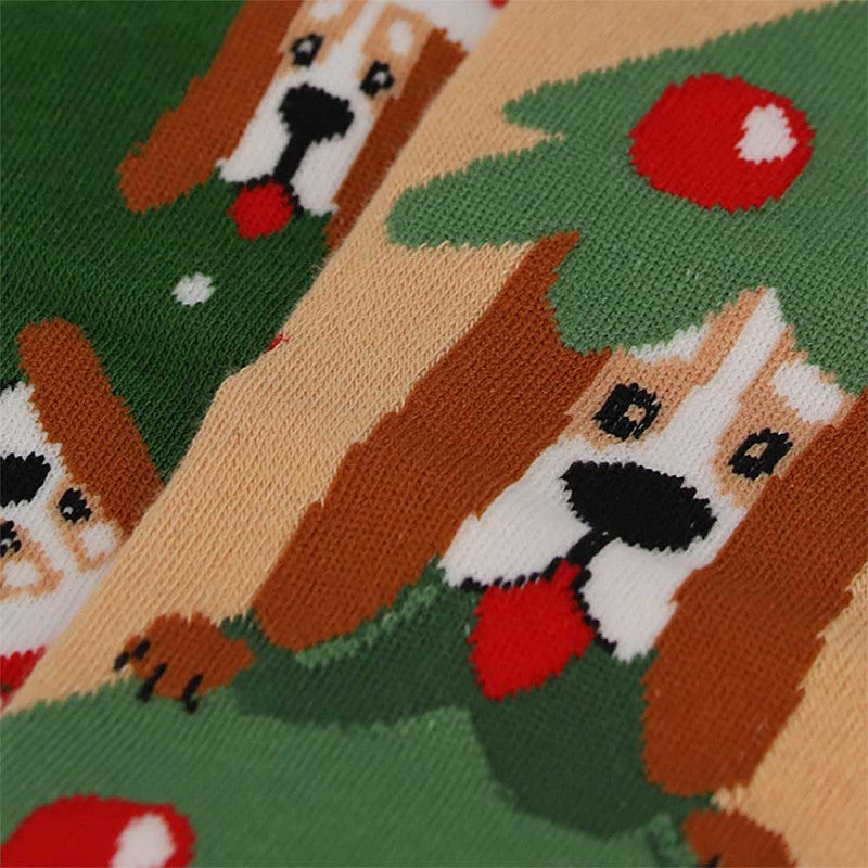 Pack de 2 Pares de Calcetines Divertidos de Navidad para Mujer