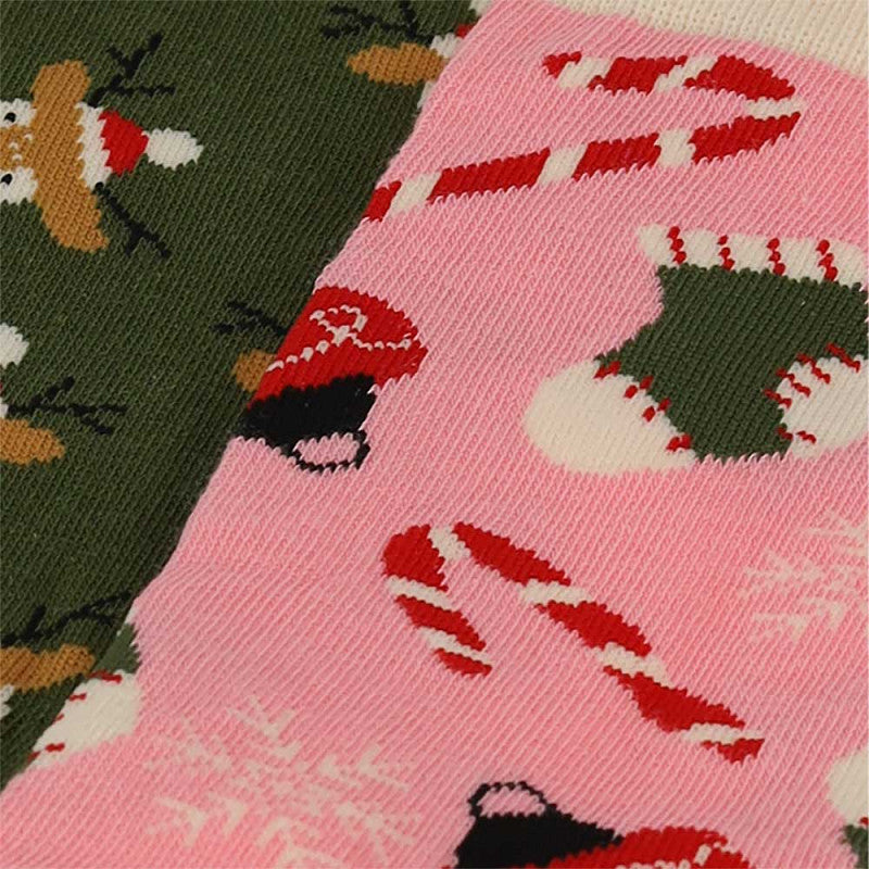 Bola de Navidad con 2 pares de Calcetines para Mujer