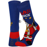 Calcetines de Navidad Antideslizantes para Niños - "Santa Rock"