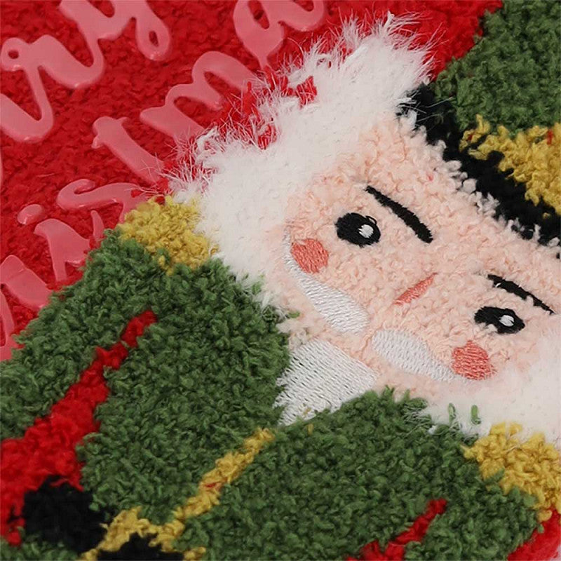 Caja de Regalo con 3 Pares de Calcetines Antideslizantes de Navidad