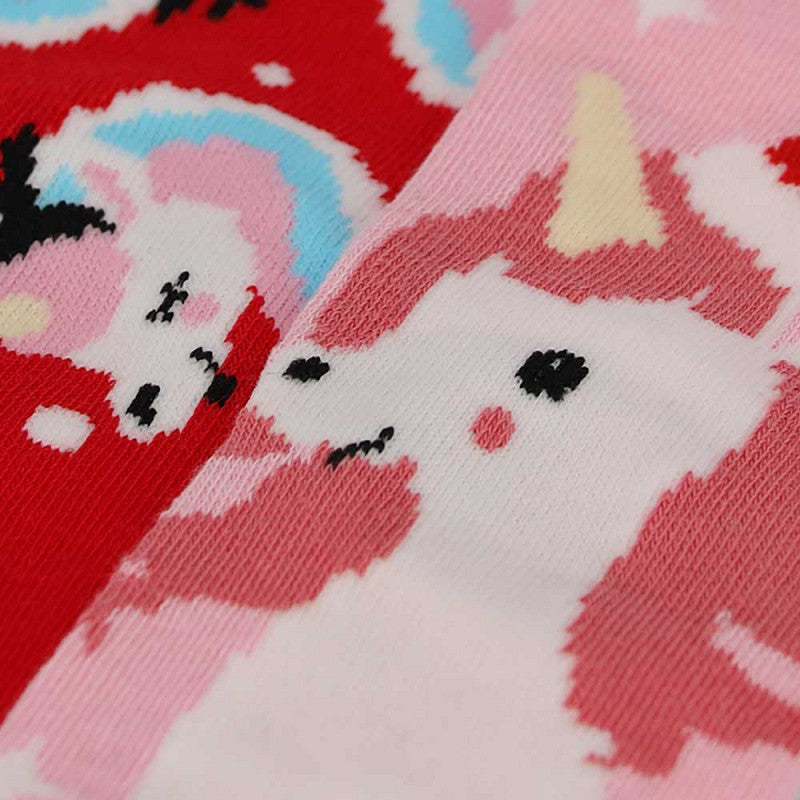 Pack de 2 Pares de Calcetines Divertidos de Navidad para Niños