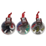 Bola de Navidad con 2 Pares de Calcetines para Niños - Dinosaurio