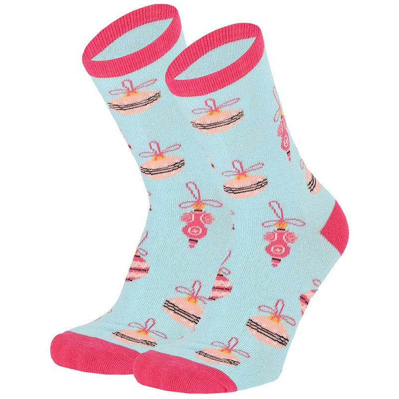 Calendario de Adviento de Navidad para Niñas - Muñeco de Nieve (Pack 12 pares)