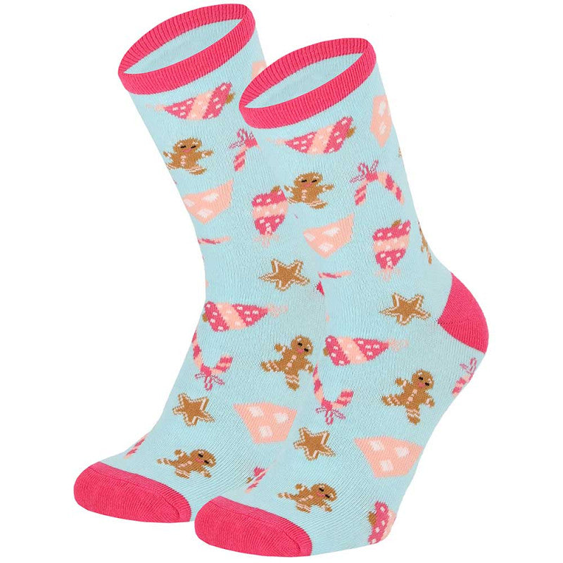 Calendario de Adviento de Navidad para Niñas - Muñeco de Nieve (Pack 12 pares)