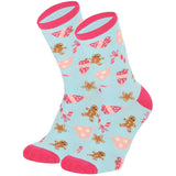 Calendario de Adviento de Navidad para Niñas - Muñeco de Nieve (Pack 12 pares)