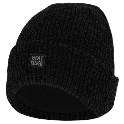 Gorro Térmico em Chenille Heatkeeper para Mulher - Preto