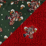 Sombrero Bucket de Navidad reversible