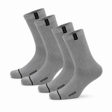 Calcetines “Elite Crew” • Comodidad y Resistencia • Algodón Superior • Pack 2 Pares • Gris