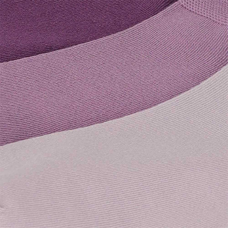Calcetines Cortos “Silk Touch” ● Suavidad Extrema Bambú ● Pack 3 Pares ● Multi Lila