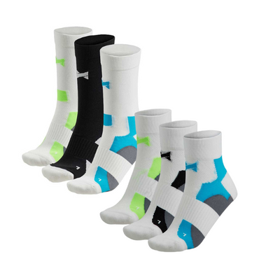 Multi-Pack 6 pares de calcetines para ciclismo/MTB