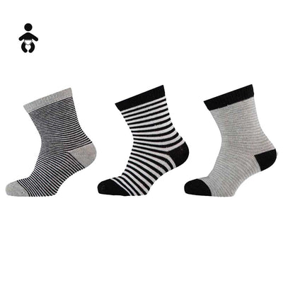 Pack 3 Pares Calcetines Bebé Algodon Trendy