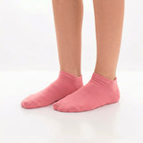 Calcetines Cortos “Silk Touch” ● Suavidad Extrema Bambú ● Pack 3 Pares ● Multi Rosa