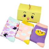 Caja Regalo 3 Pares Calcetines Easter Love Kids