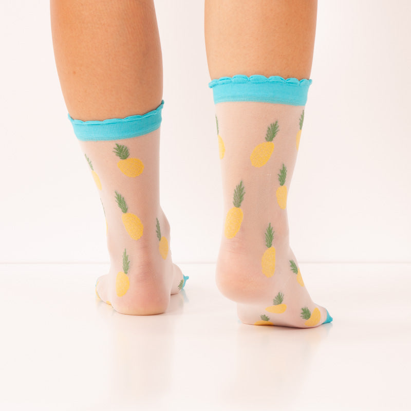 Calcetines Transparentes Pineapple