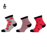 Pack 3 Pares Calcetines Niño Algodon Trendy