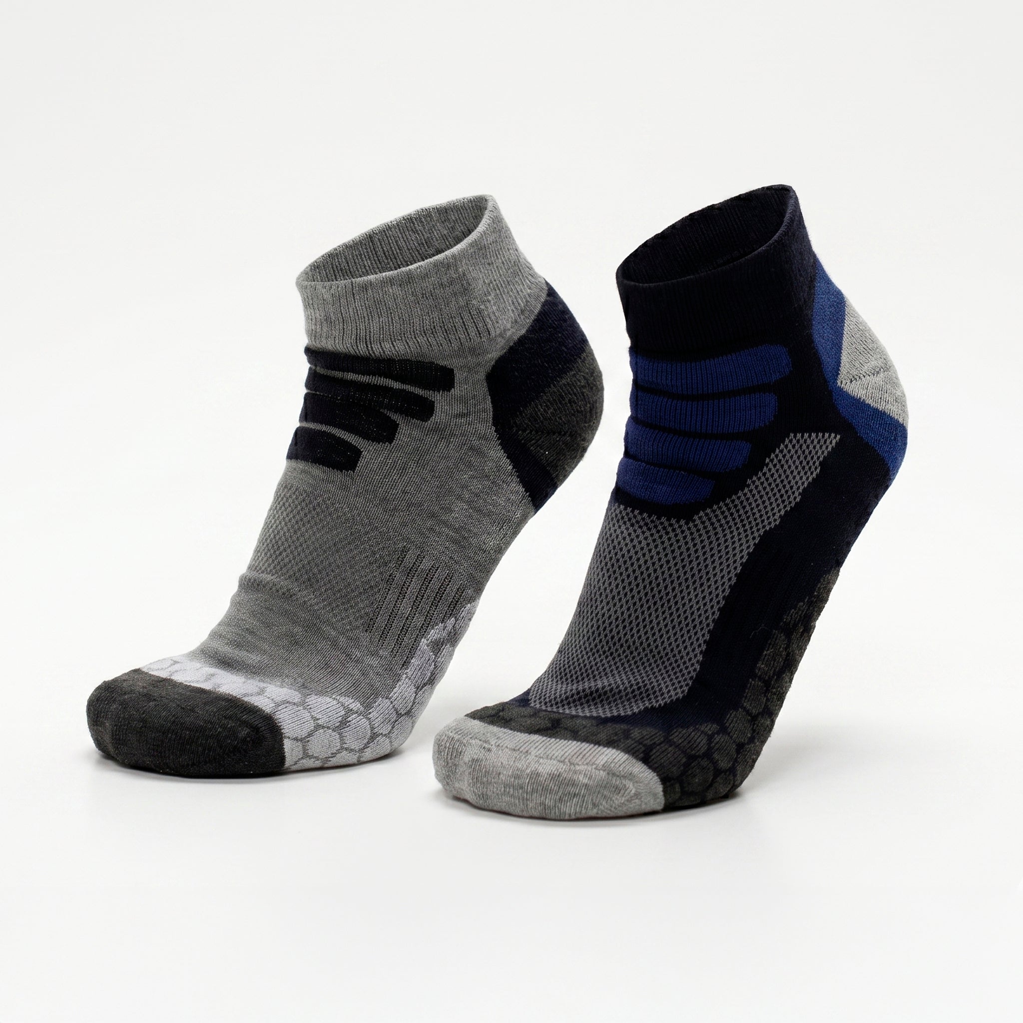 Calcetines Técnicos Senderismo cortos “Coolmax®” ● Protección ● Pack 2 Pares ● Multi Azul