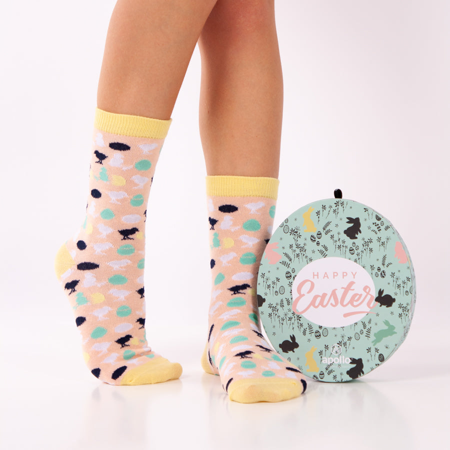 Caja Regalo 3 Pares Calcetines Easter Love