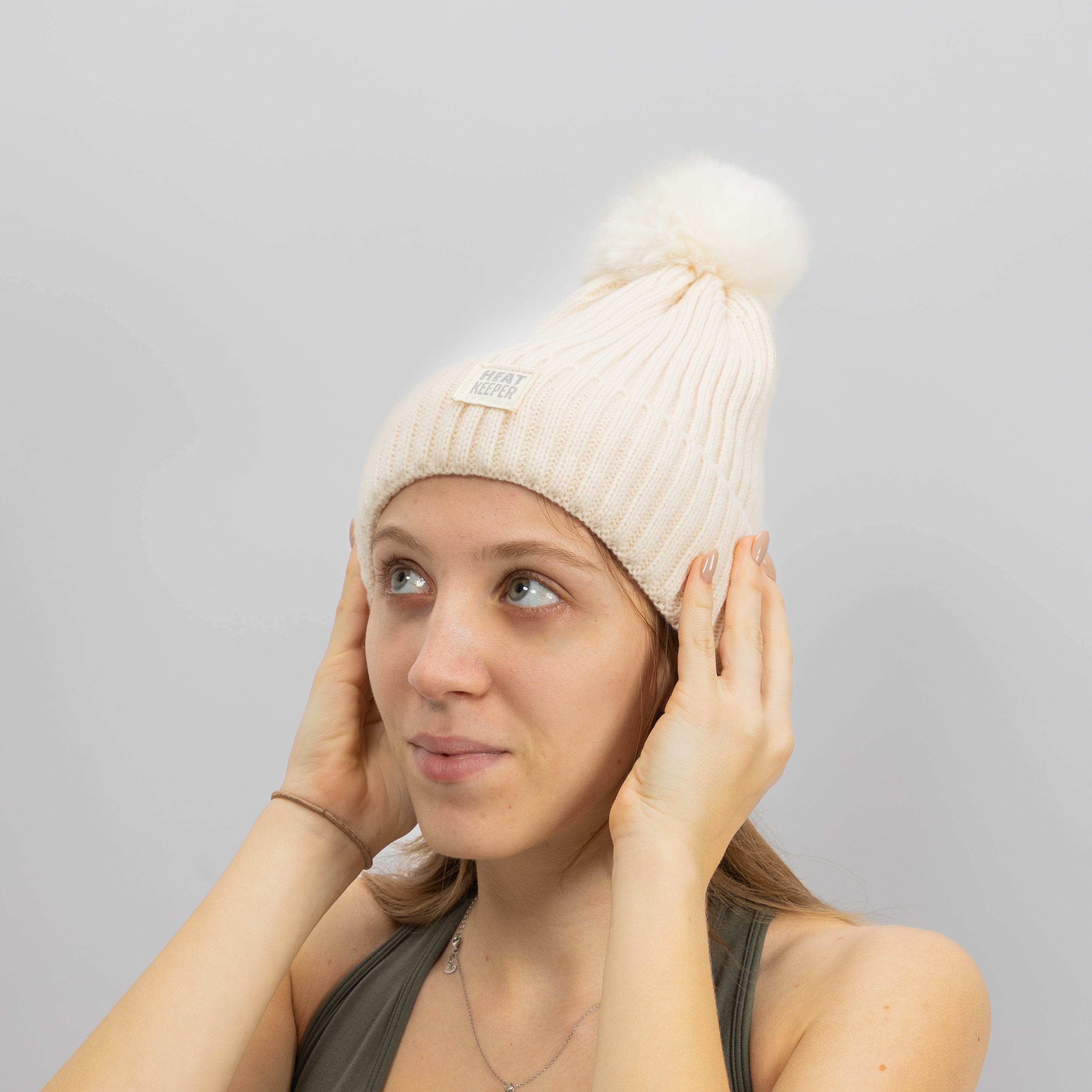 Gorro Térmico Heatkeeper con Pompón