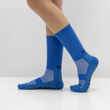 Meias Grip Pro • Antiderrapantes • Pack 2 Pares • Azul