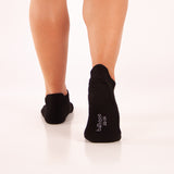 Paquete 3 pares de calcetines cortos deportivos de BAMBU color negro