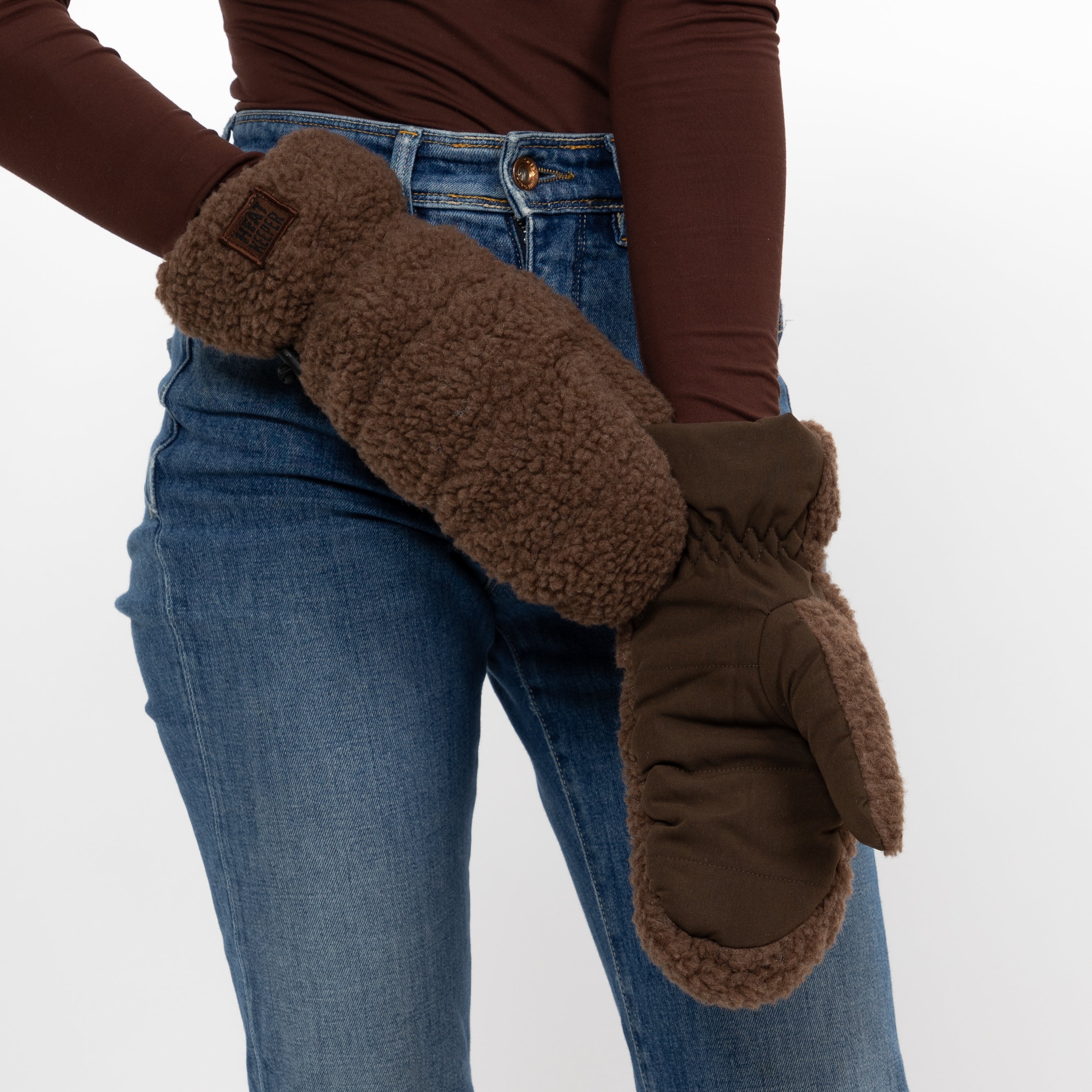 Guantes Térmicos y Ajustables Heatkeeper – Marrón