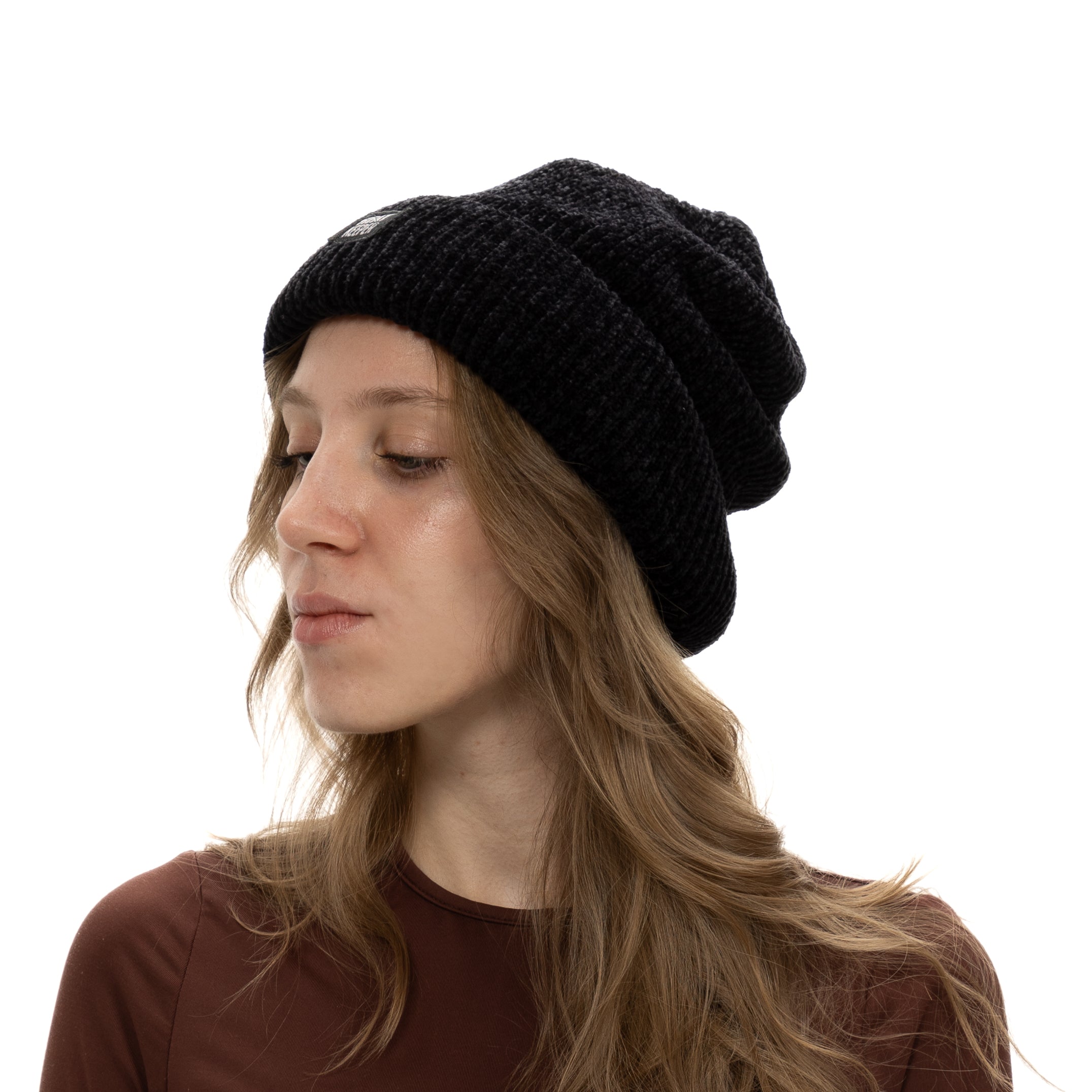 Gorro Térmico de Chenille Heatkeeper para Mujer – Negro