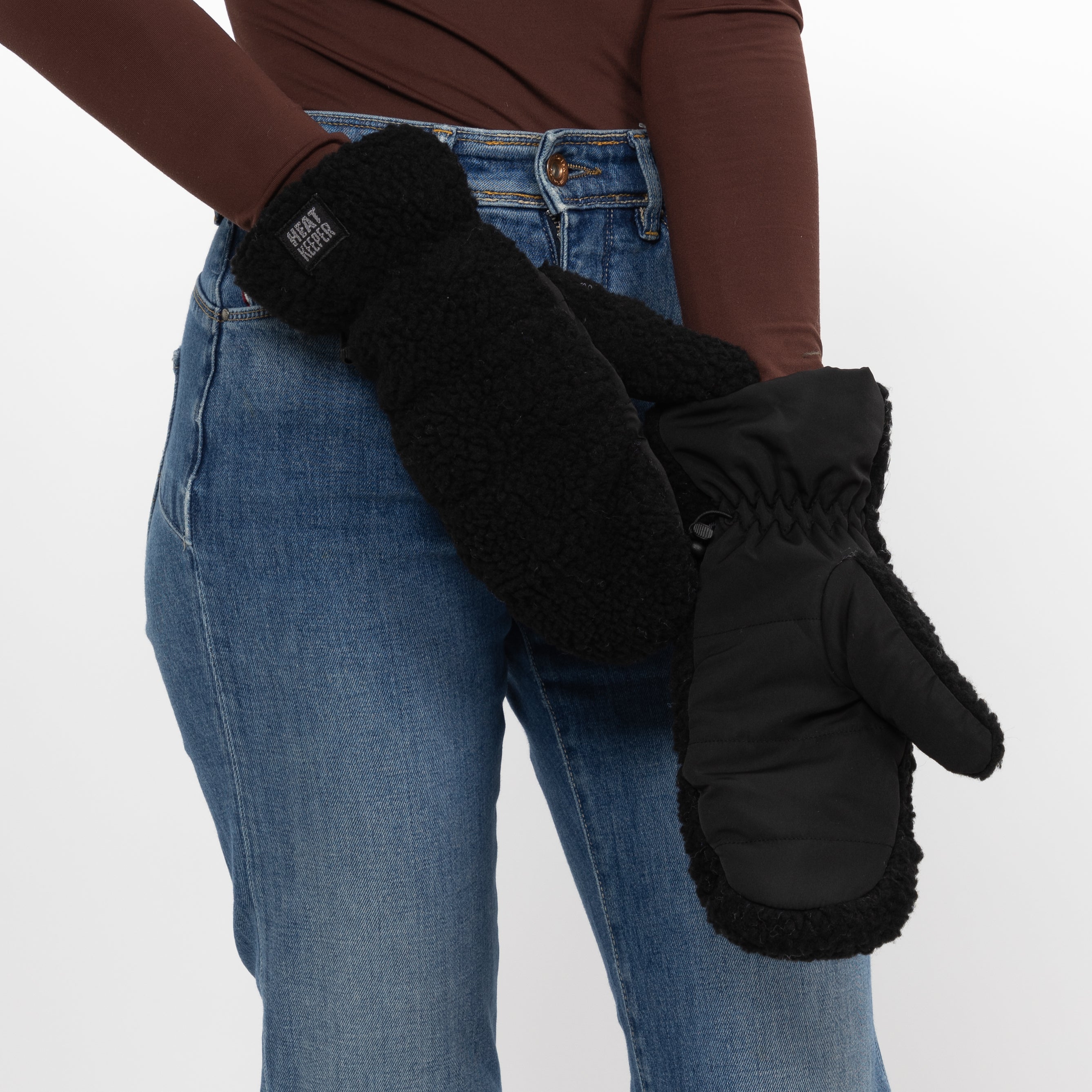 Guantes Térmicos y Ajustables Heatkeeper – Negro