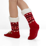 Calcetines Antideslizantes y Calientes de Navidad para Mujer – Angelito