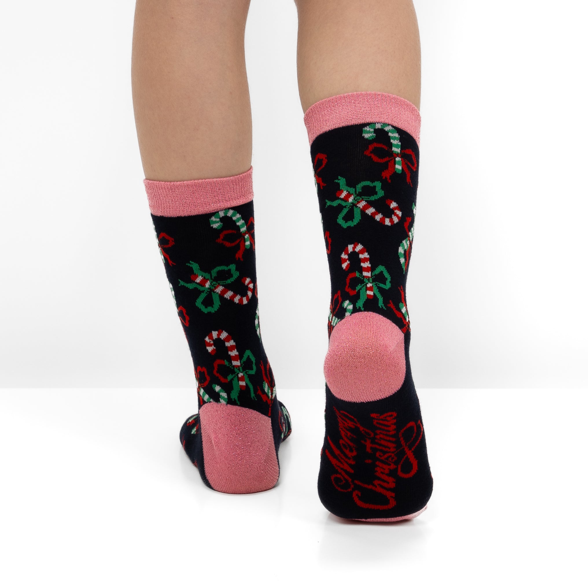 Pack de 2 Pares de Calcetines Divertidos de Navidad para Mujer