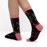 Pack de 2 Pares de Calcetines Divertidos de Navidad para Mujer