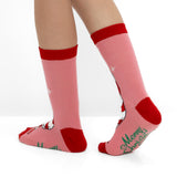 Pack de 2 Pares de Calcetines Divertidos de Navidad para Mujer