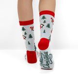 Pack de 2 Pares de Calcetines Divertidos de Navidad para Mujer