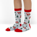 Pack de 2 Pares de Calcetines Divertidos de Navidad para Mujer