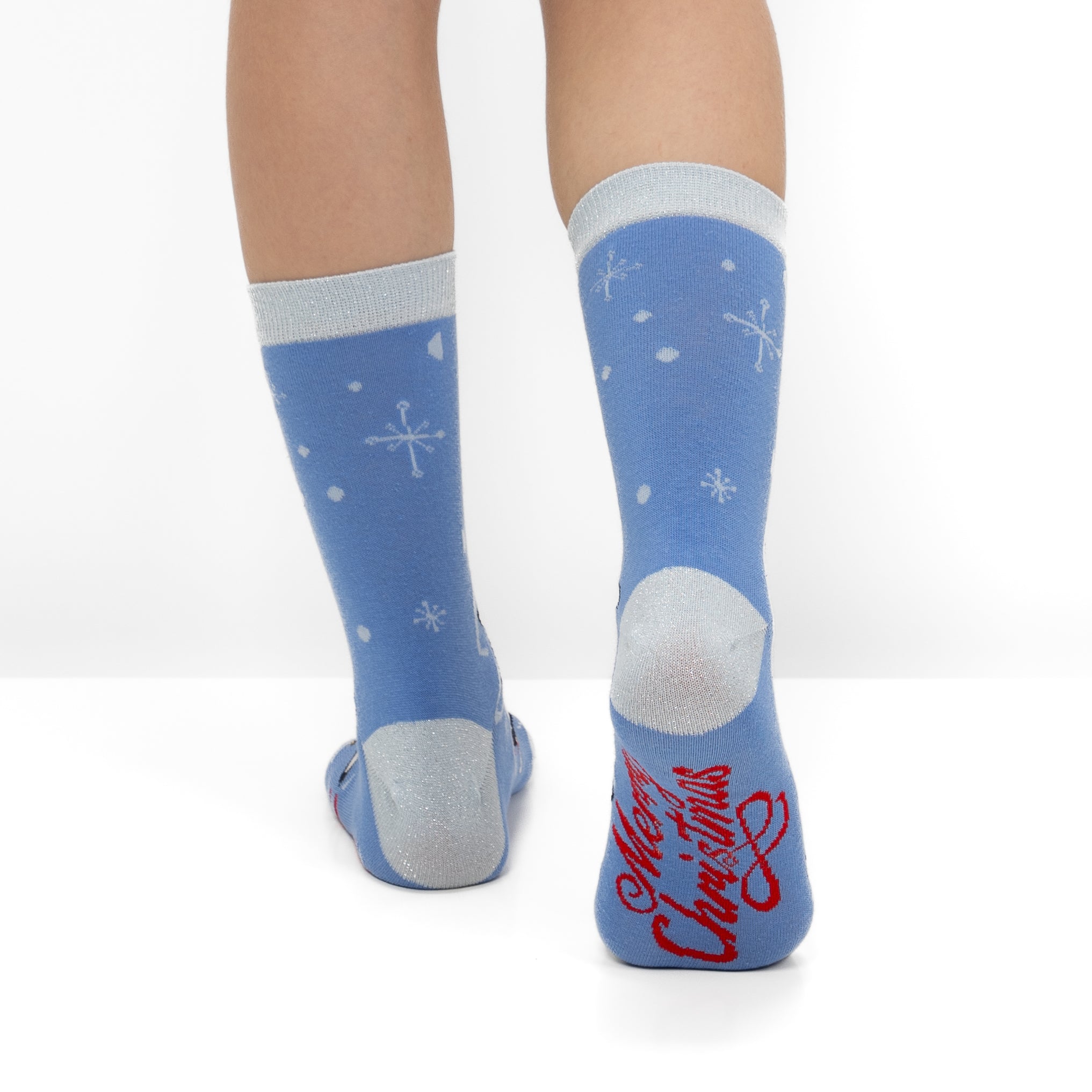 Pack de 2 Pares de Calcetines Divertidos de Navidad para Mujer