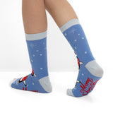 Pack de 2 Pares de Calcetines Divertidos de Navidad para Mujer