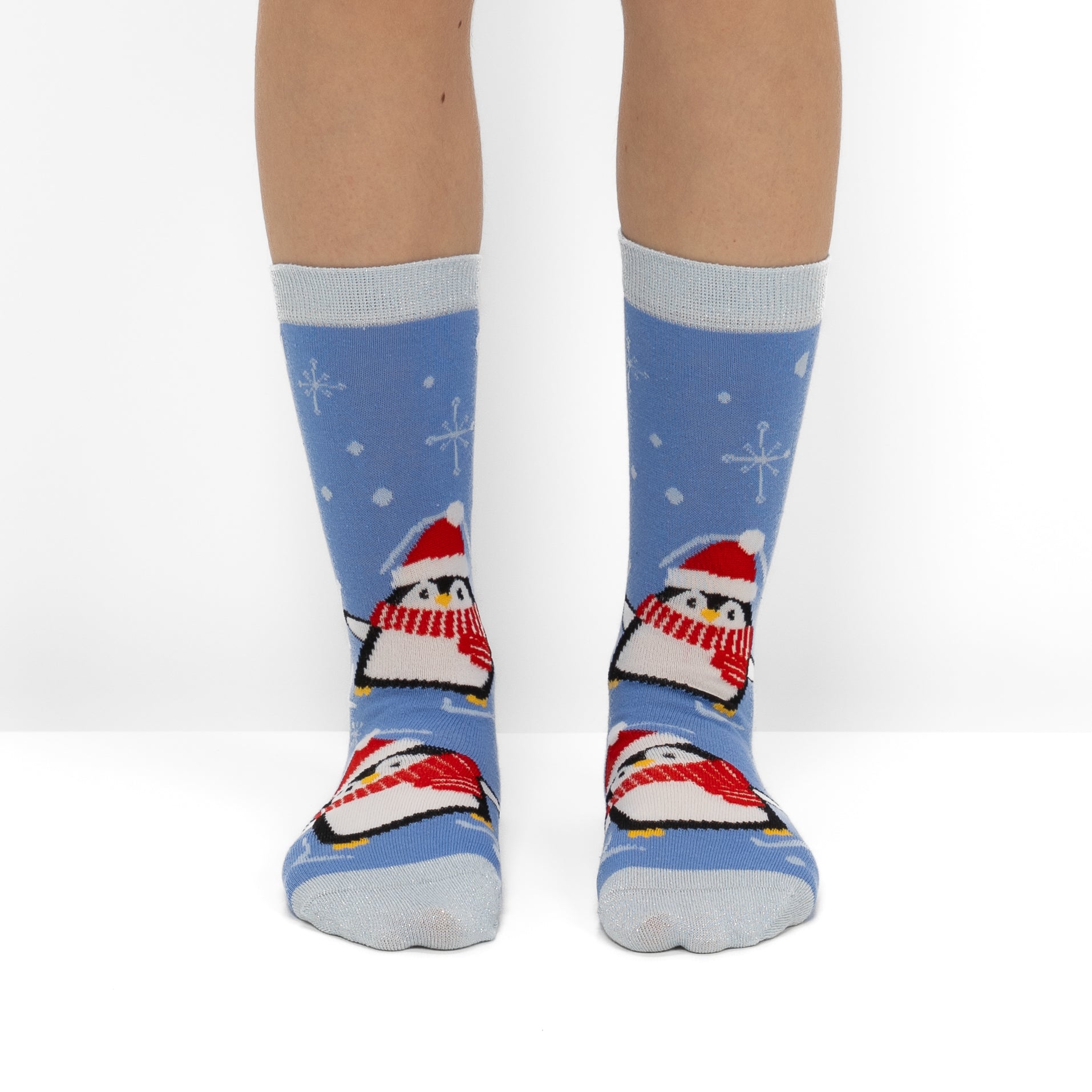 Pack de 2 Pares de Calcetines Divertidos de Navidad para Mujer