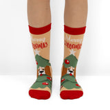 Pack de 2 Pares de Calcetines Divertidos de Navidad para Mujer