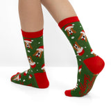 Pack de 2 Pares de Calcetines Divertidos de Navidad para Mujer